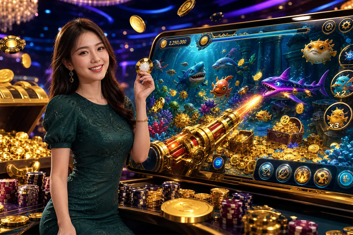 jbdyg ငါးပစ်ဂိမ်း Arcade